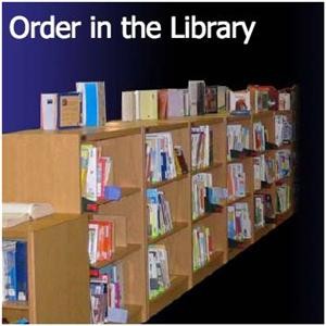 order in the library